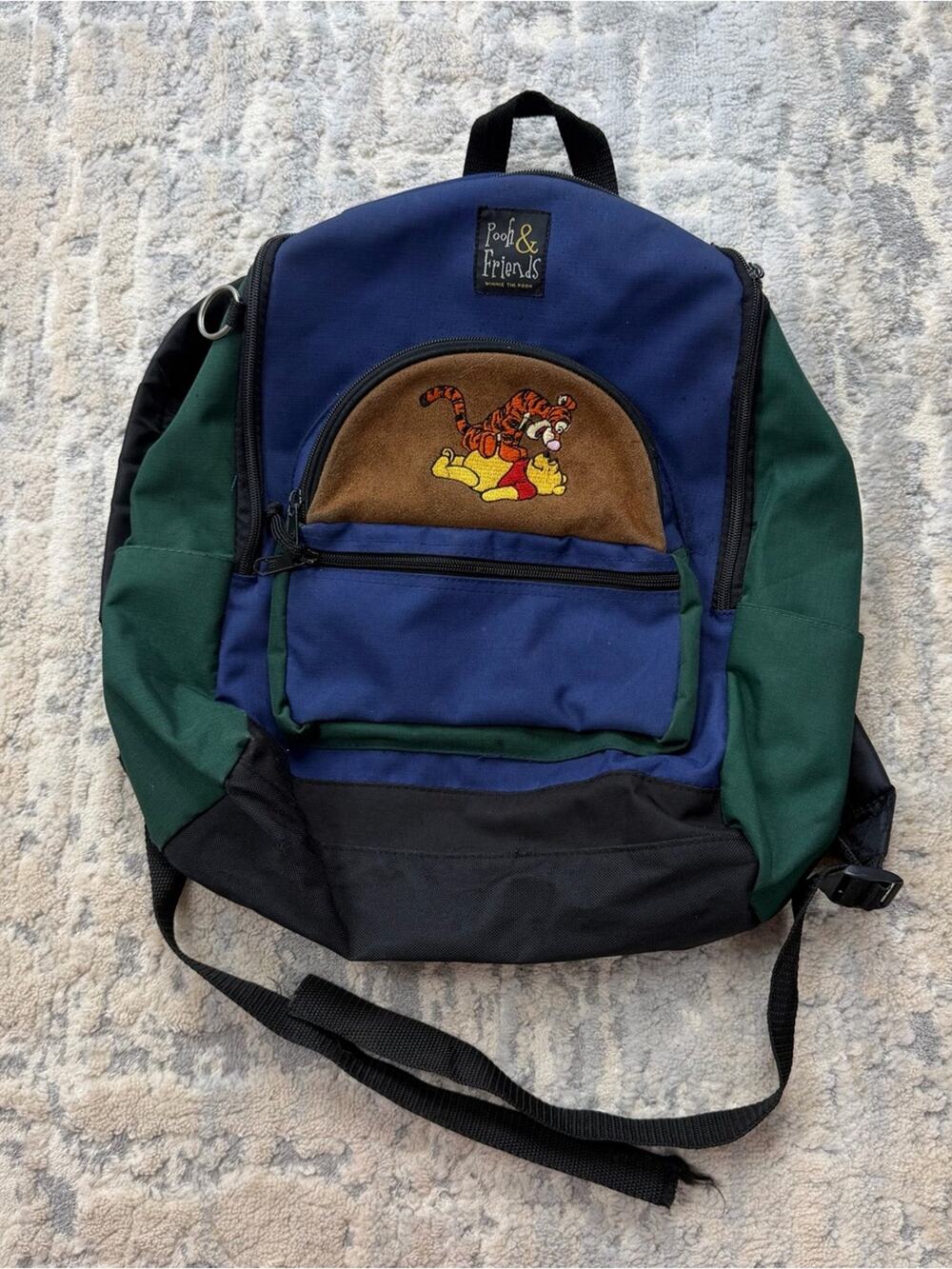 Vintage Disney Pooh & Friends Tigger Adult Backpack 90s Y2K